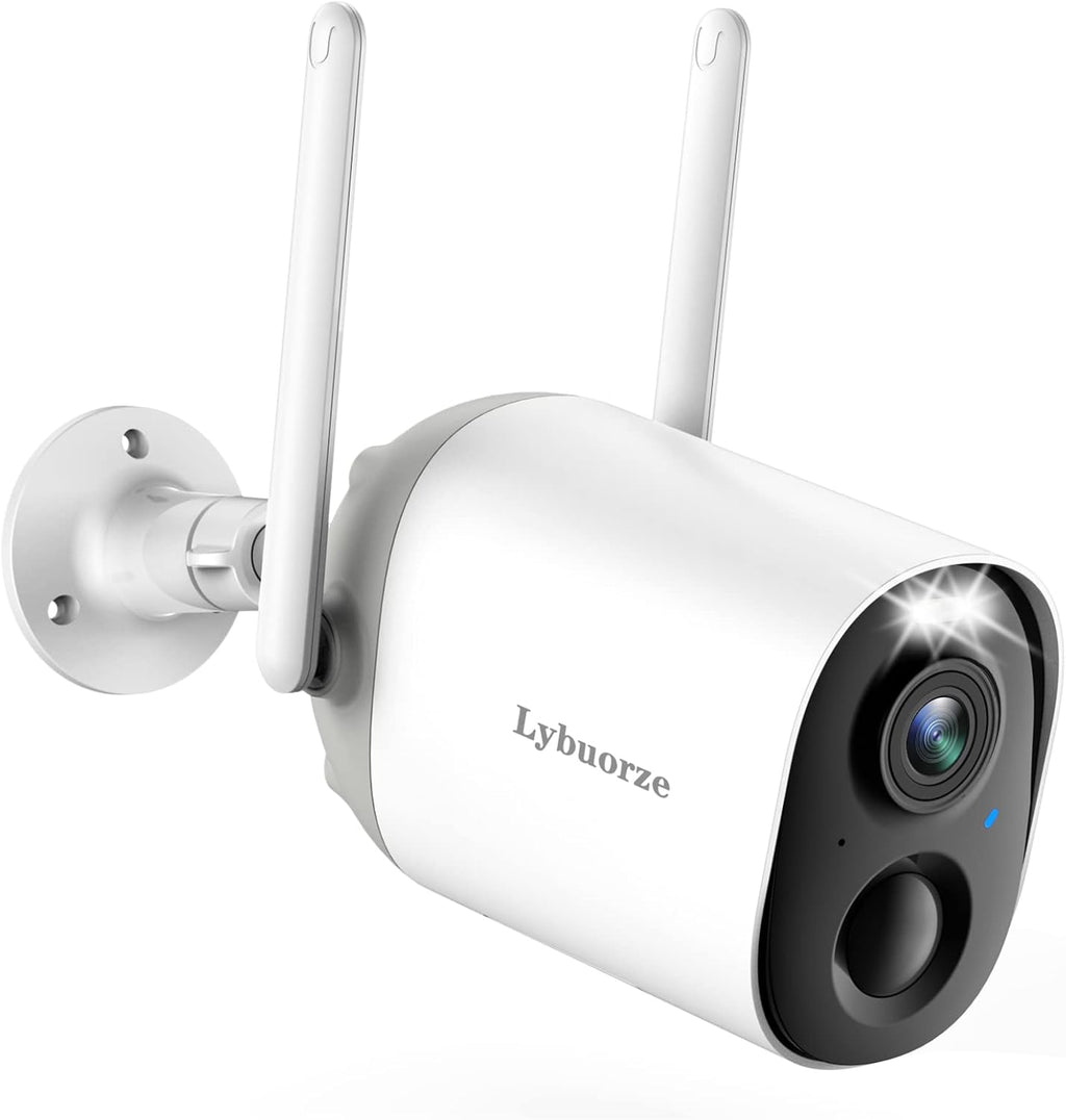 Wireless Outdoor Security Camera with Color Night Vision O868