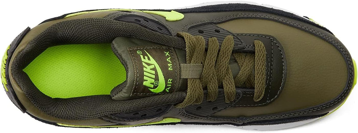 Medium Olive Volt Black Sequoia Air Max 90 LTR Big Kid M U85679