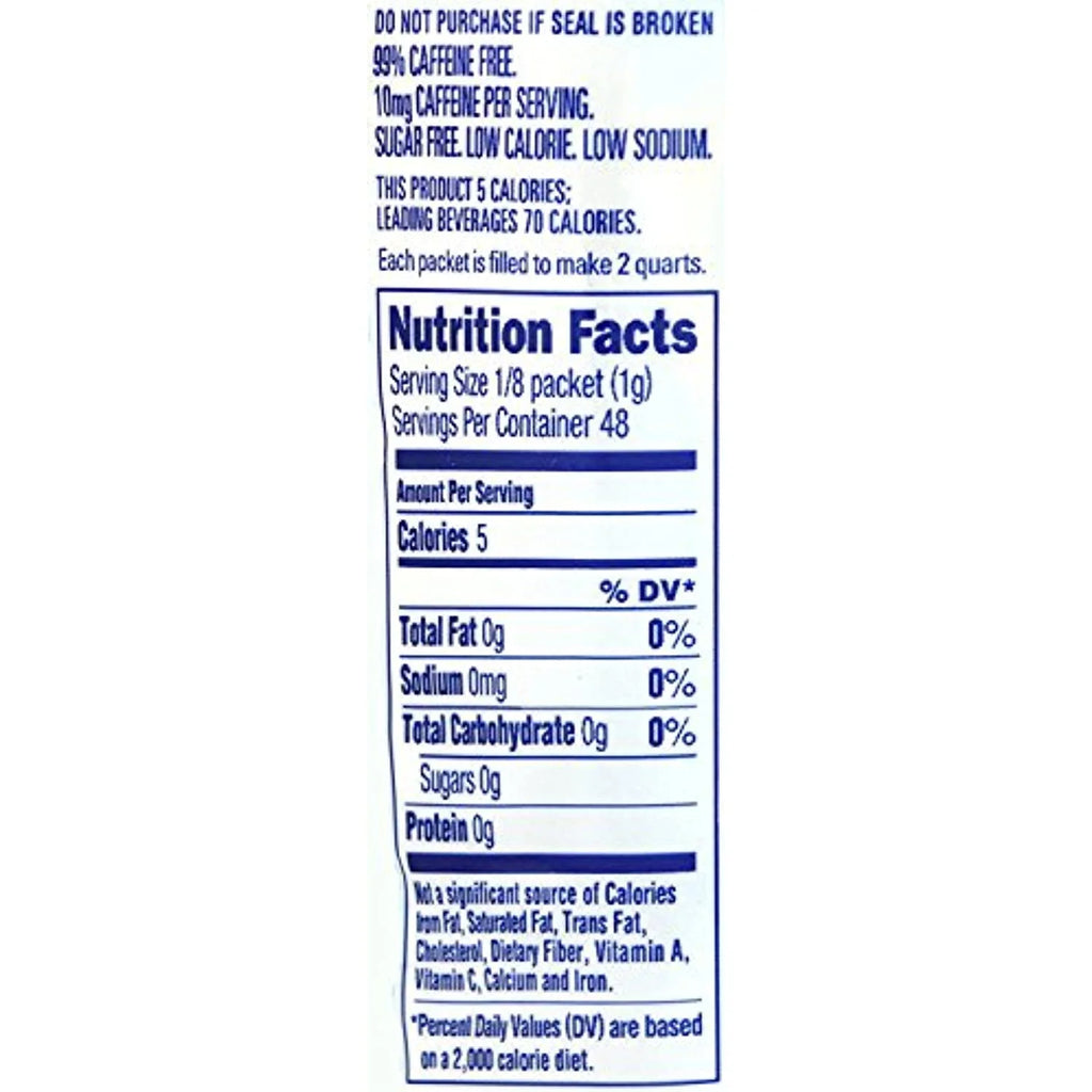 Lemon Iced Tea Drink Mix, 12-Quart Canister (Pack Of 15) W62797