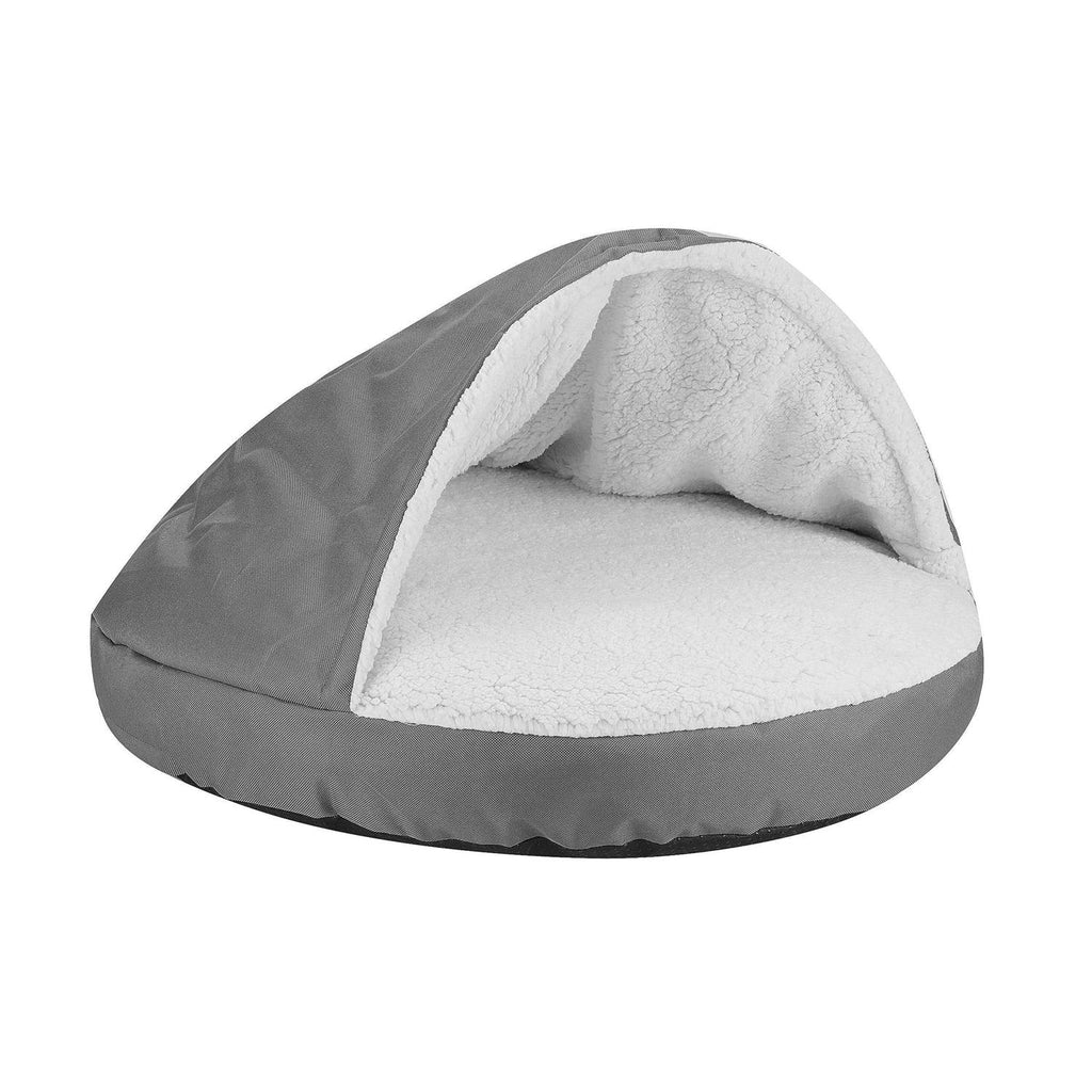 Oxford Sherpa Pet Cave and Round Pet Bed N9739
