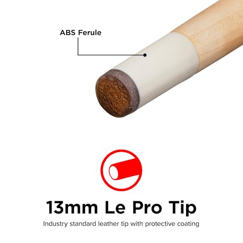 Brown 48-Inch 18-Ounce Billiard Pool Cue S469