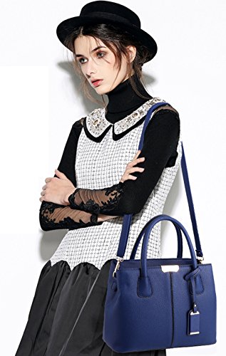 Women's Top-handle Cross Body Handbag Leather Tote Bag U3828