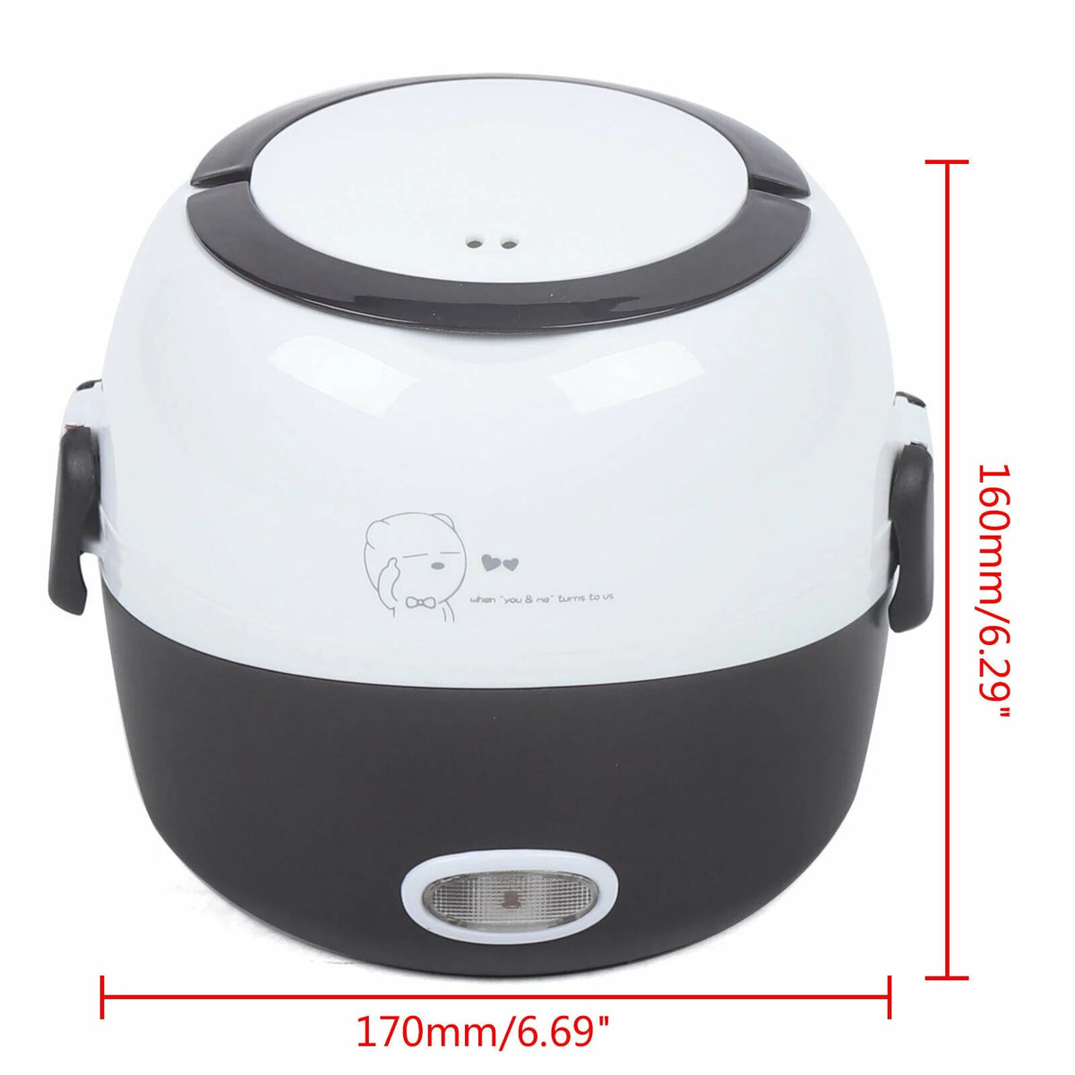 1.3L 2 Layers Electric Rice Cooker Stainless Steel B577