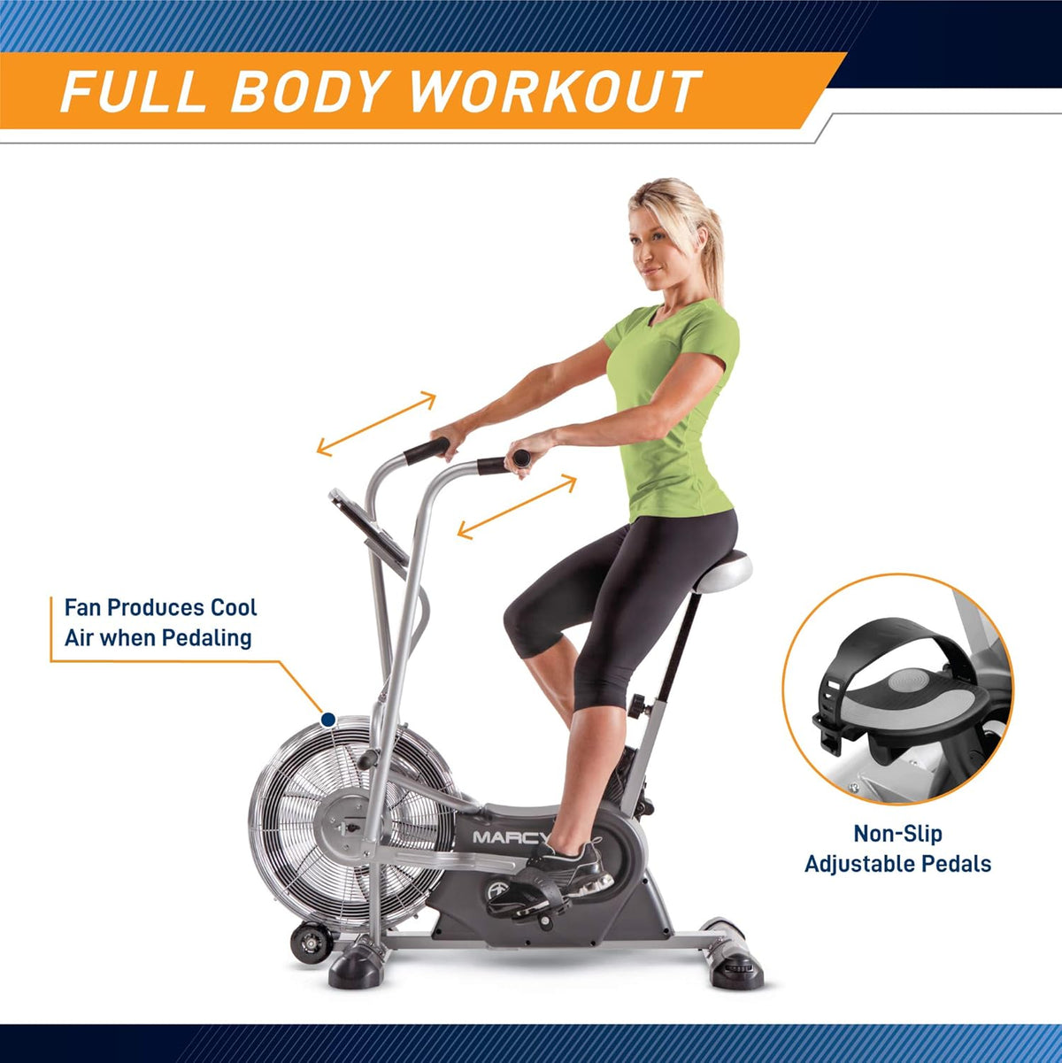 Upright Fan Bike X3549