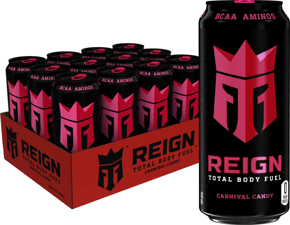 (12 Cans) Reign Total Body Fuel Energy Drink, 16 fl oz I250842