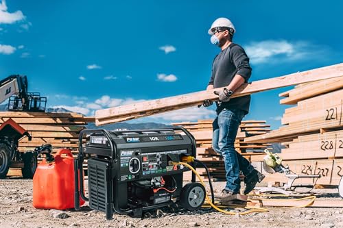 9500W Tri Fuel Gasoline Propane Natural Gas Portable Inverter Generator with Remote Start Z93440