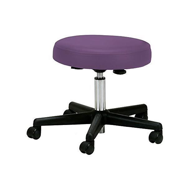 Adjustable Rolling Stool with Backrest B951