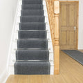 Aztec Gray Stair Carpet Runner I8491