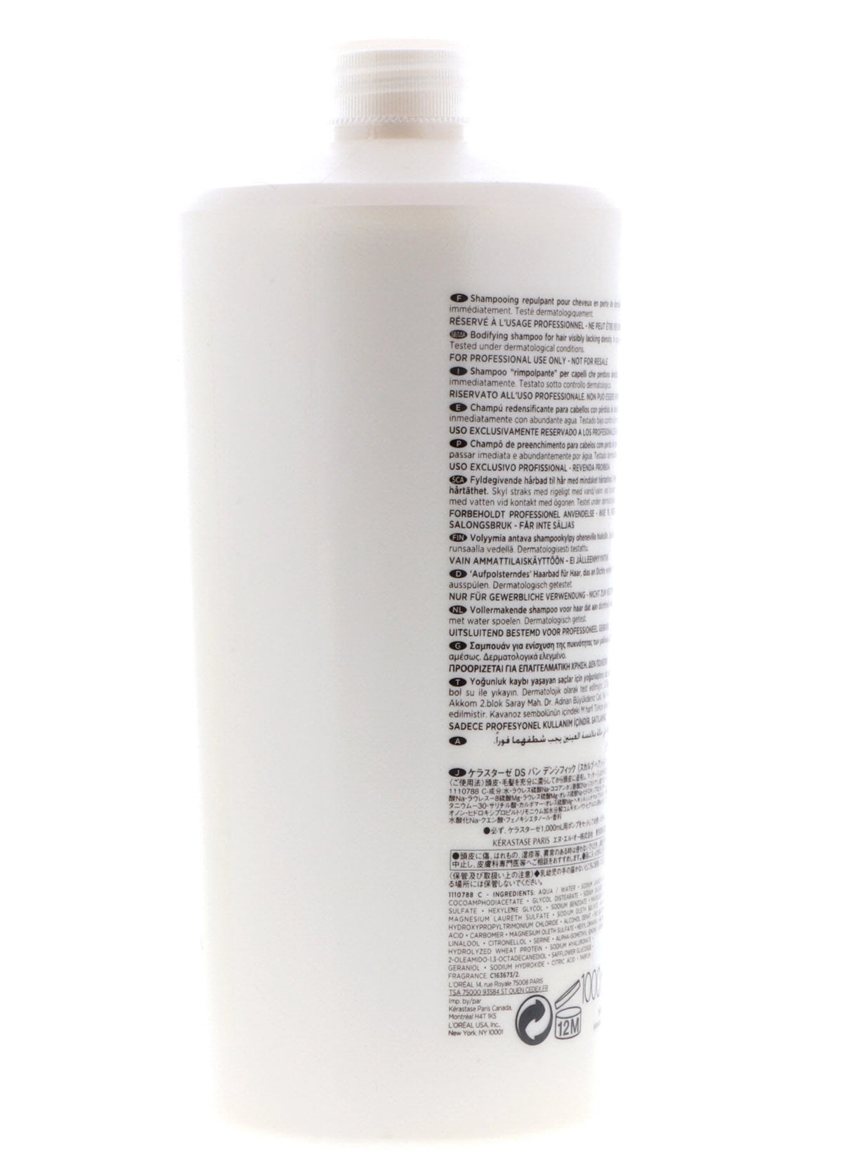 34 oz Densifique Shampoo O825004
