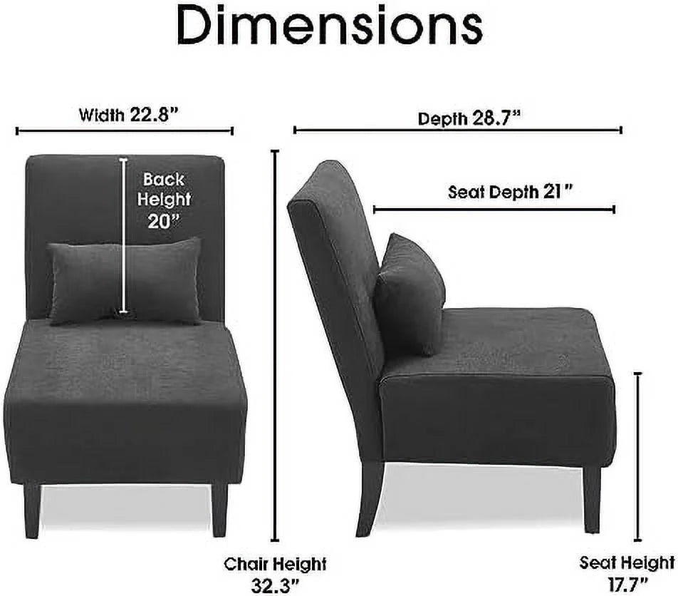 Light Gray Slipper Accent Chair L68215
