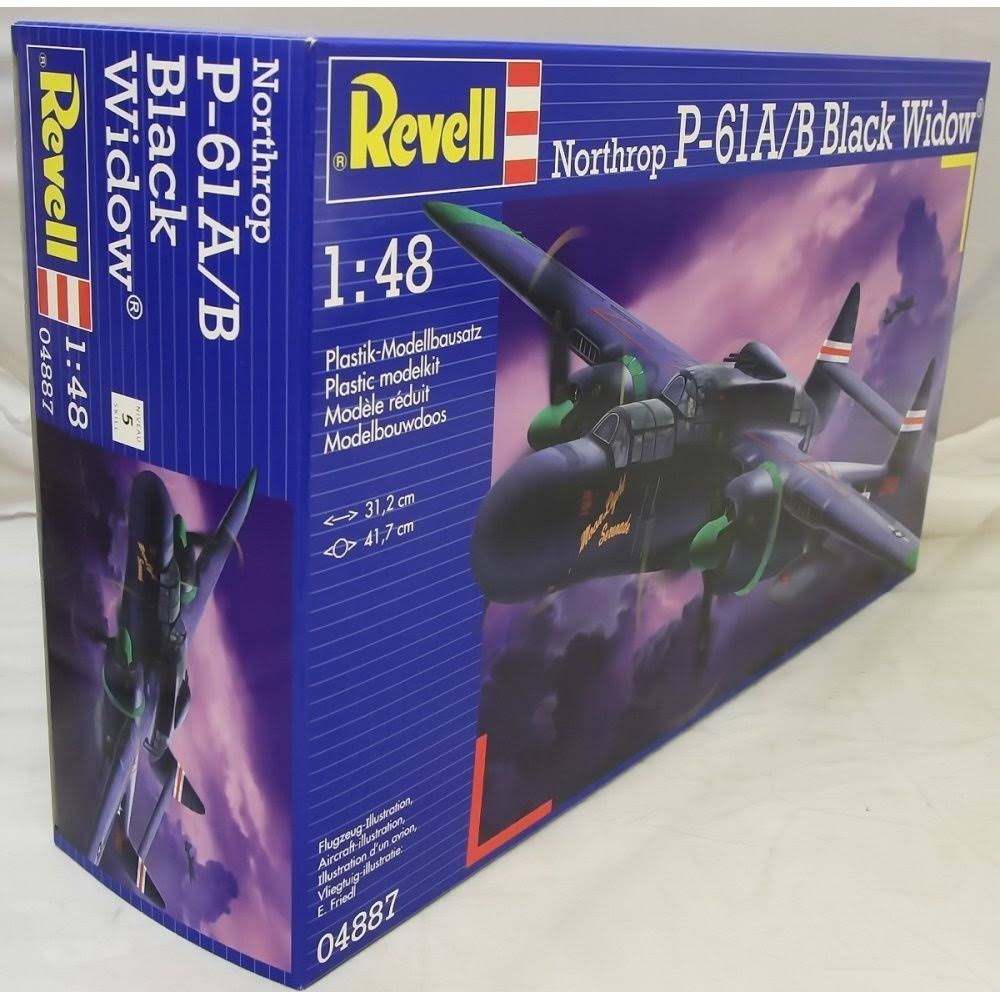 P-61B Black Widow Aircraft Plastic Model Kit H1110
