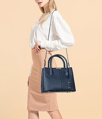 Women's Top-handle Cross Body Handbag Leather Tote Bag U3828