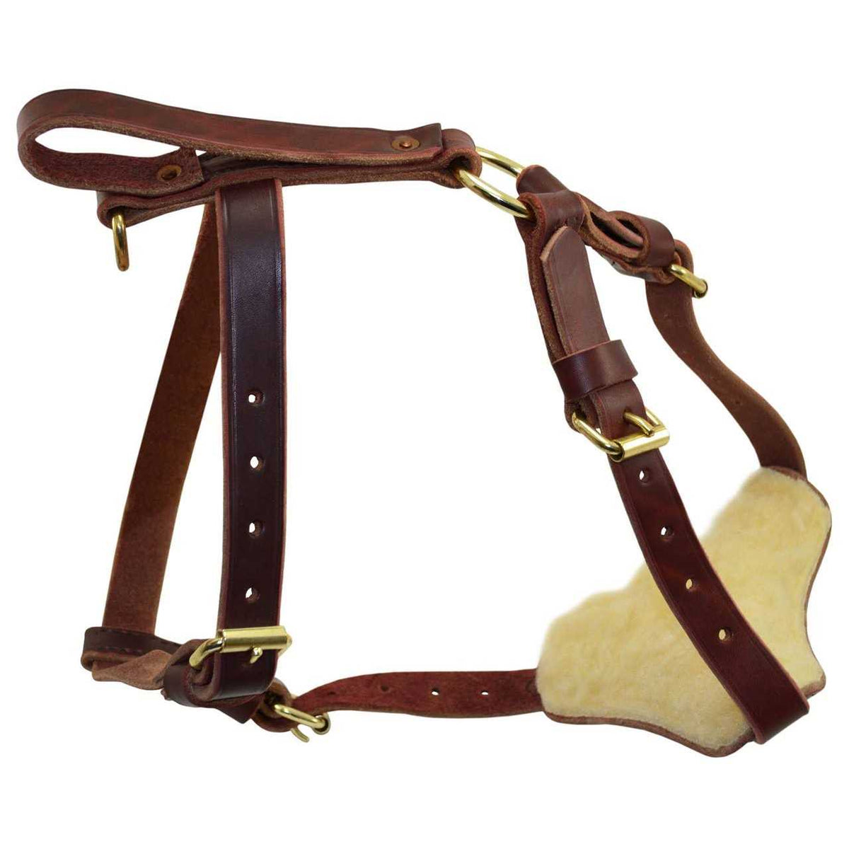 Leather Tracking Harness W8758