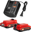 2Pack 20V 3.5Ah Replacement Battery and Charger Kit M224