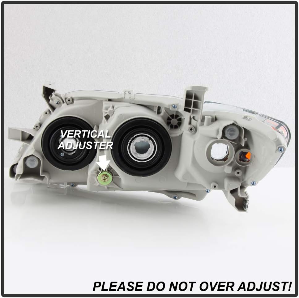 Toyota Camry Chrome Housing Projector Headlights Assembly Driver & Passenger Side U522
