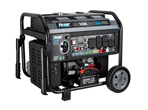 9500W Tri Fuel Gasoline Propane Natural Gas Portable Inverter Generator with Remote Start Z93440