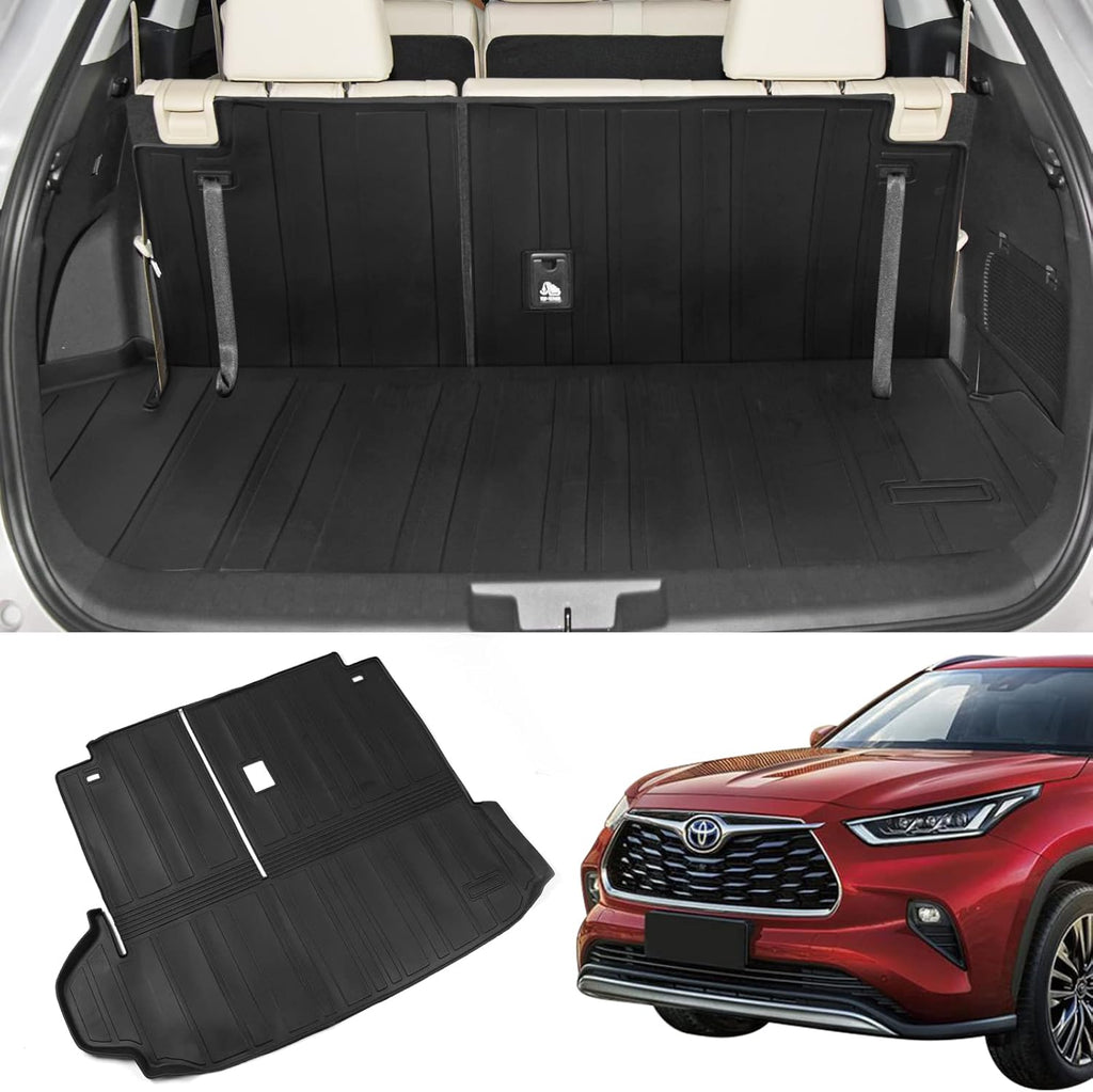 TPE All-Weather Cargo Liner Trunk Mat Pack of 2 W88889