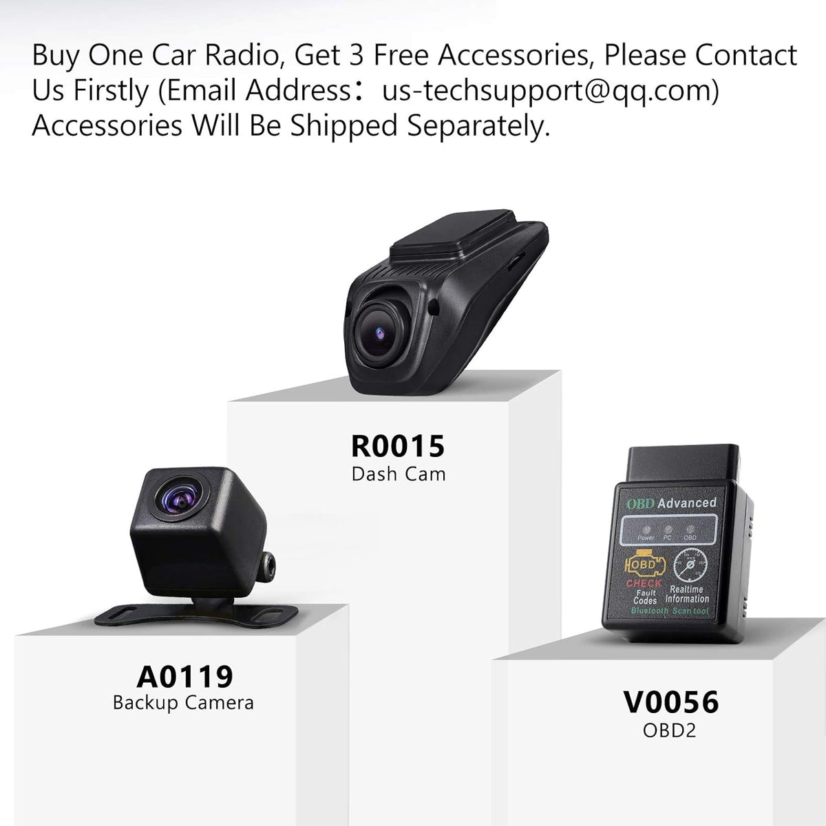Android 10.0 Car Stereo, CarPlay & Android Auto, Double Din, 10.1 Inch E204316