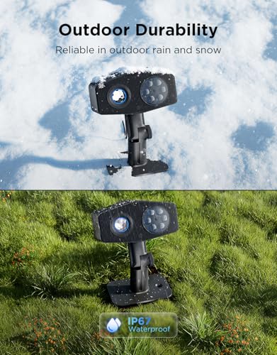20W LED Snowflake Projector with App Control P184437