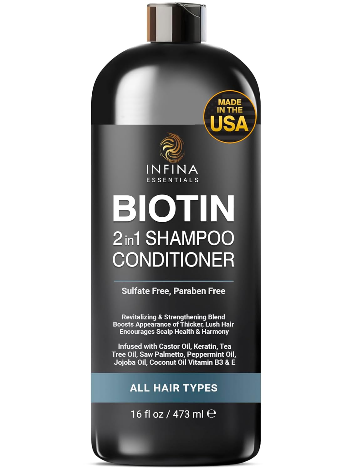 2 in 1 Shampoo and Conditioner 16 fl oz V962867