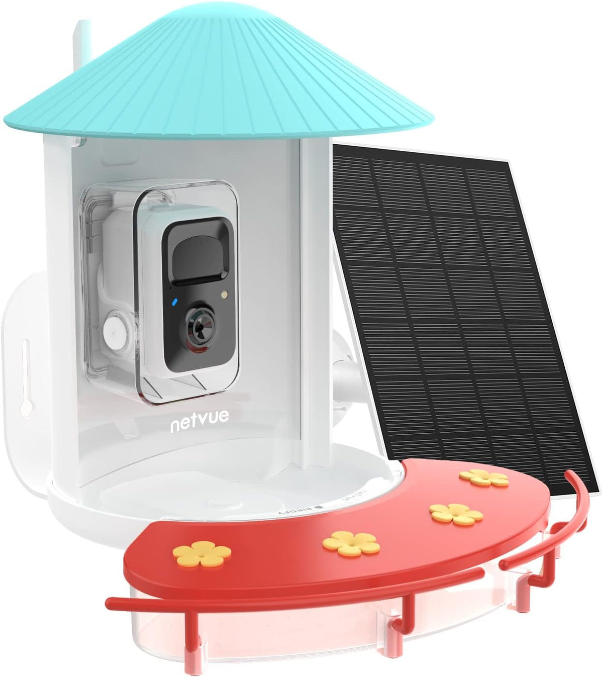 Birdfy Solar Camera with Humming Bird Feeder Extension Perch J427257