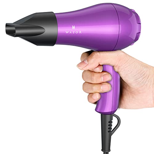 Compact 1000W Blow Dryer with Concentrator, Purple Z121