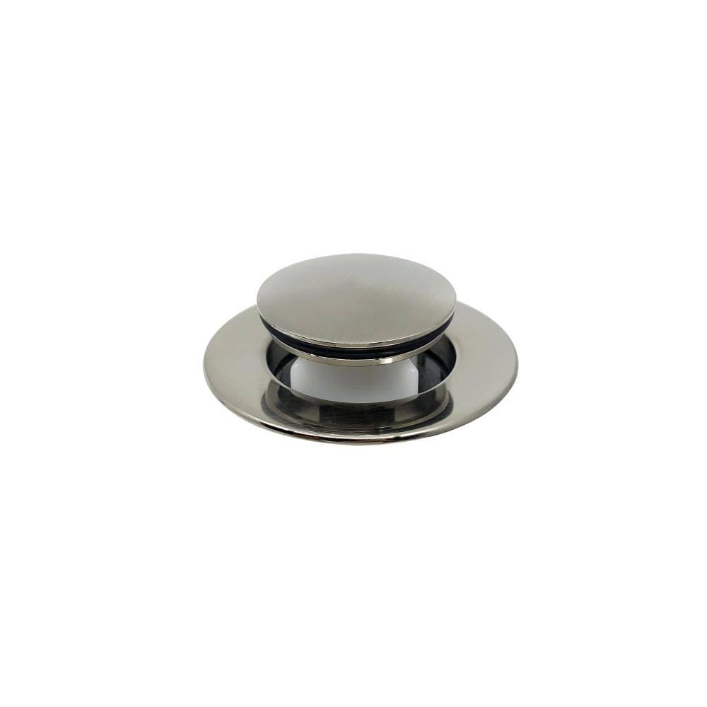 Single Hole Single-Handle Bathroom Faucet with Drain Assembly in Satin Nickel C774