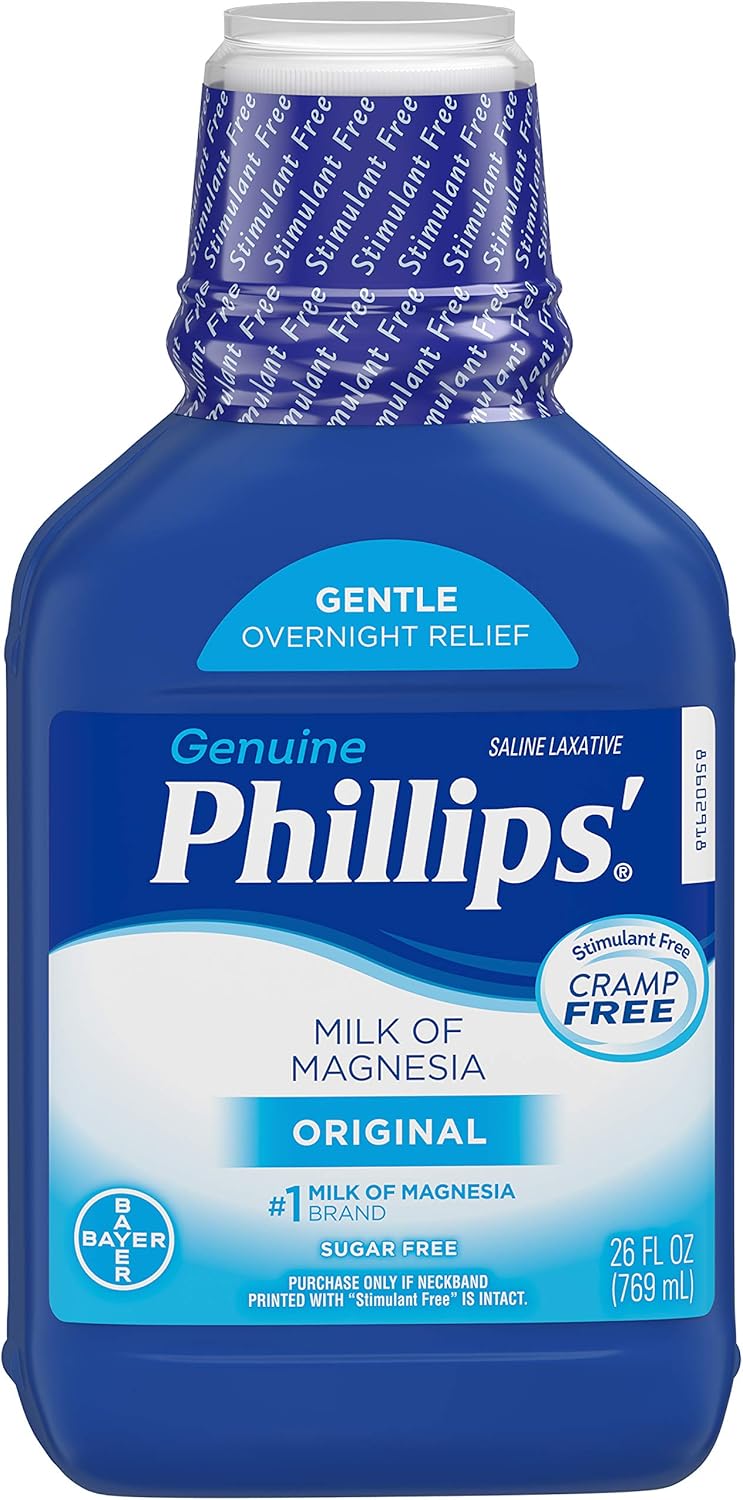 Milk of Magnesia Laxative, 26-Fluid-Ounce Bottle G2370