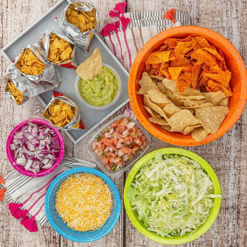 4 Piece Melamine Mixing Bowls W483