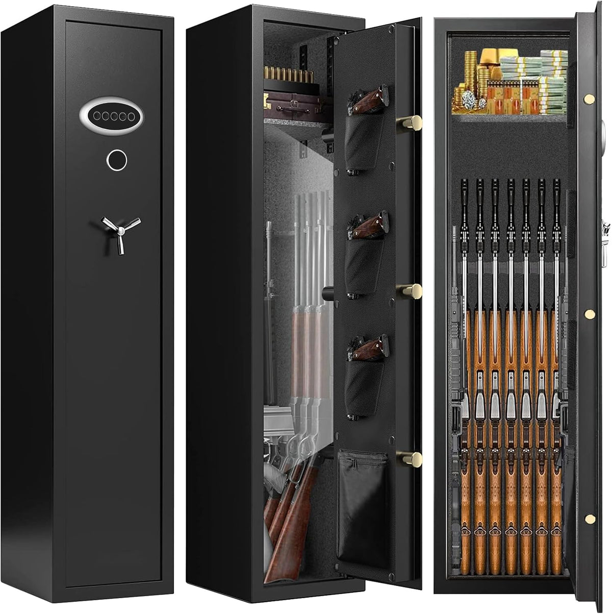 Extra Large Heavy Duty Gun Safe with Removable Gun Rack T363526
