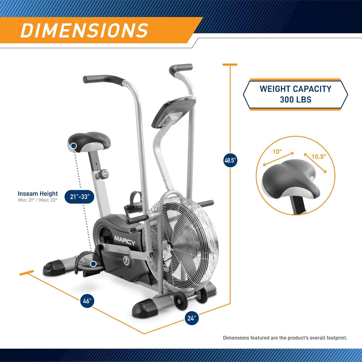Upright Fan Bike X3549