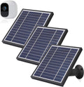 3 Pack Solar Panels with Power Cord and Adjustable Mount D24139