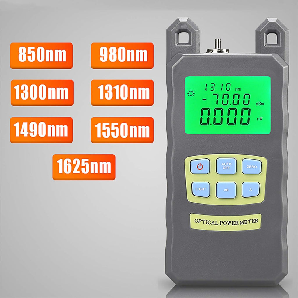 FTTH Fiber Cold Connection Tool Kit with Fiber Cleaver Visual Fault Locator Optical Power Meter N680