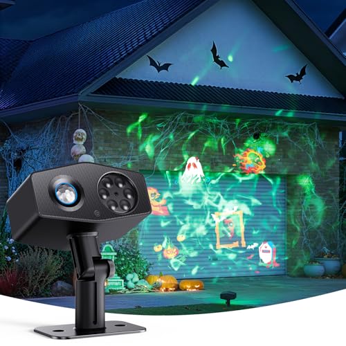 20W LED Snowflake Projector with App Control P184437