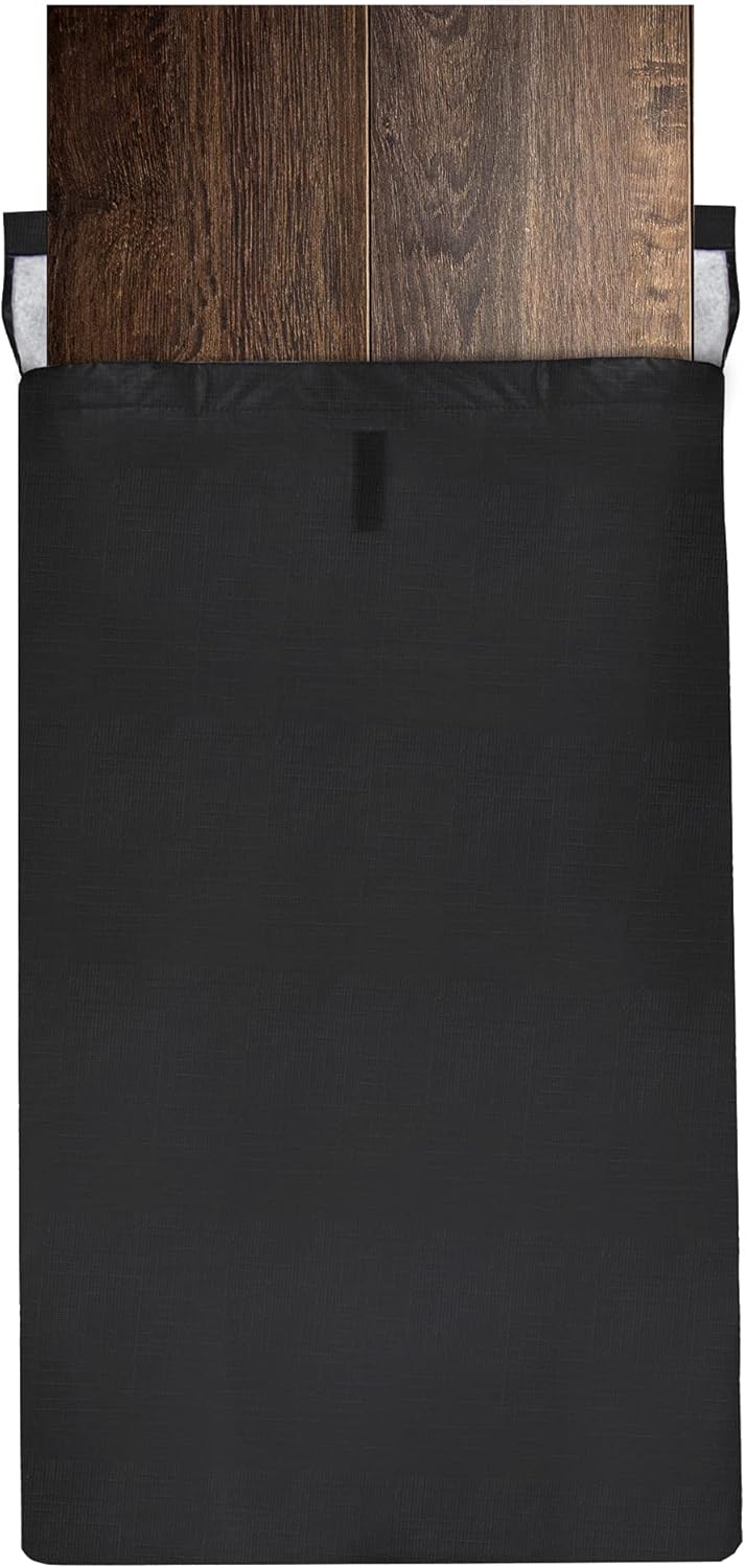 Felt Lined Dining Table Leaf Storage Bag with Handle, Gray D849