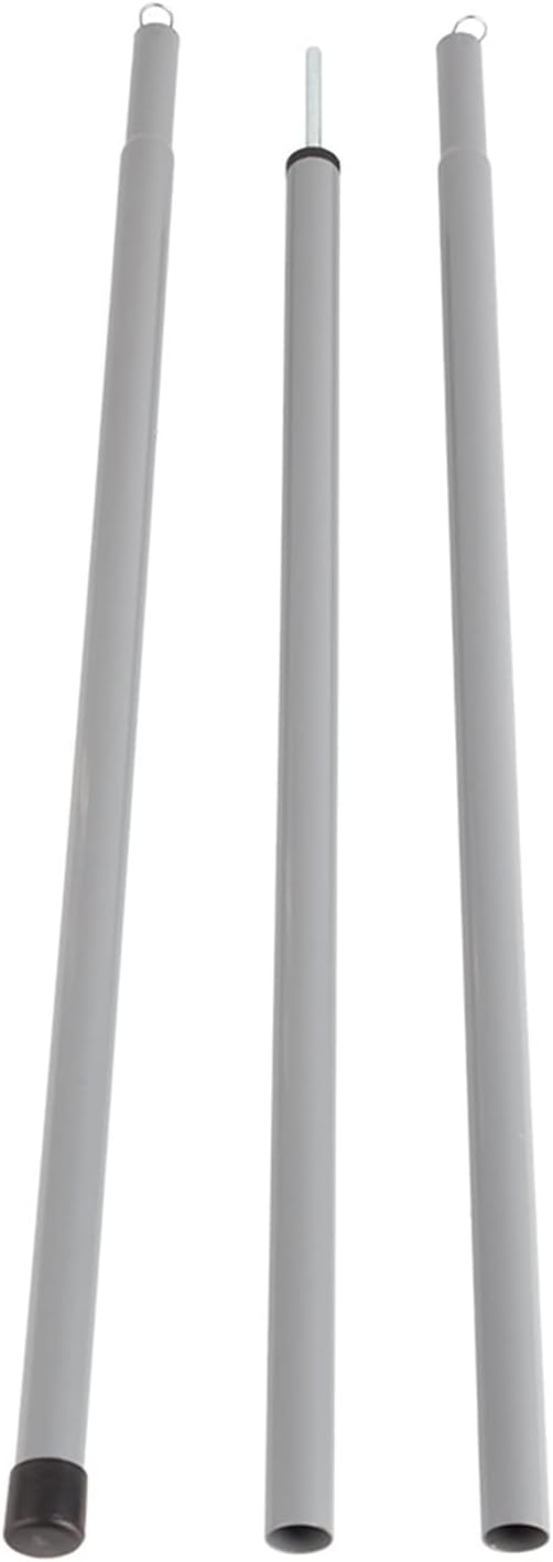Telescoping Adjustable Iron Tarp Poles D1560