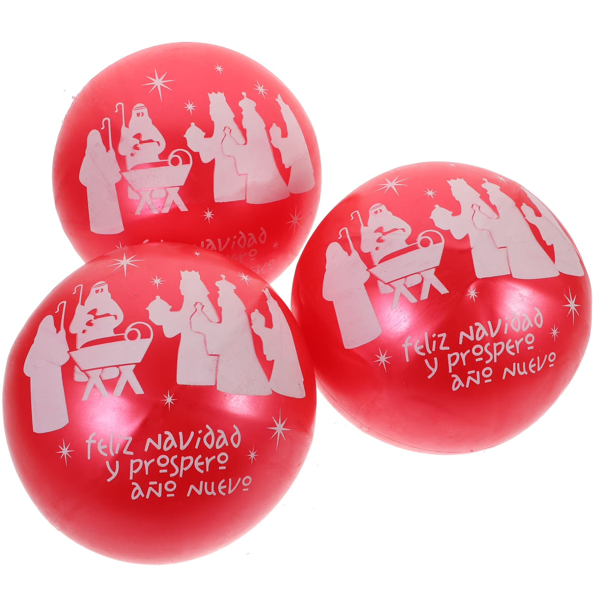 3 Pcs Thicken Rubber Bouncy Jumping Balls K465