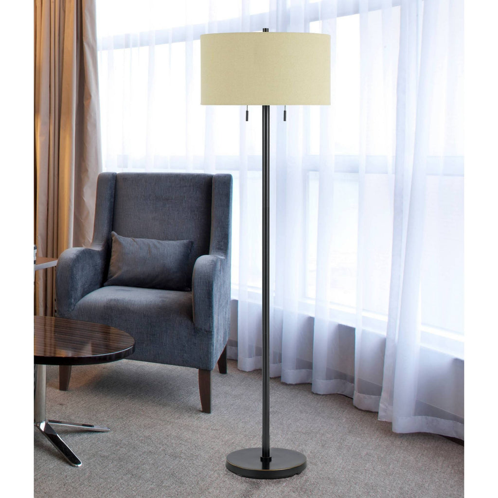 Dark Bronze Metal Floor Lamp O566