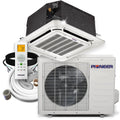 12,000 BTU 8-Way Compact Cassette Ductless Mini Split with 25 ft. Linesets E81069