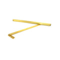 Medium Duty Size 3 Surface Overhead Stop Satin Brass Finish J2958