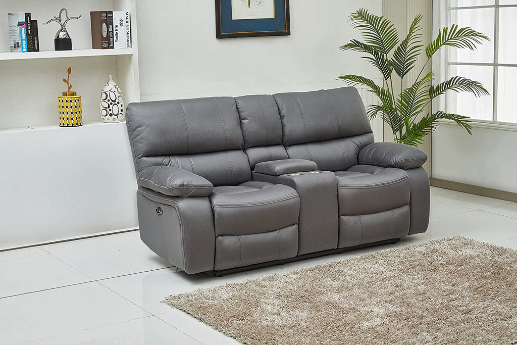Microfiber Reclining Sofa and Loveseat Z549130