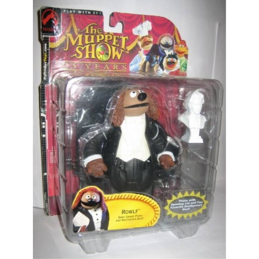 Rowlf The Dog with Baby Grand Piano Action Figure F70894