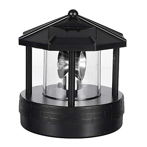 Black Rotatable Waterproof Solar Lights J6257