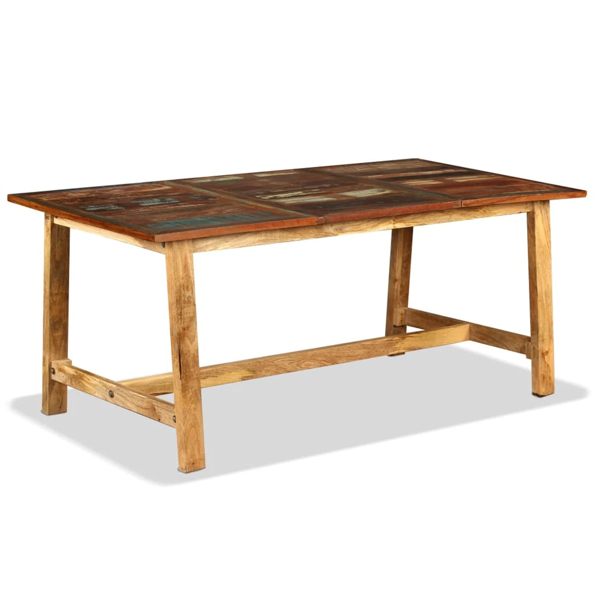 Solid Reclaimed Wood Dining Table 70.9" Q101