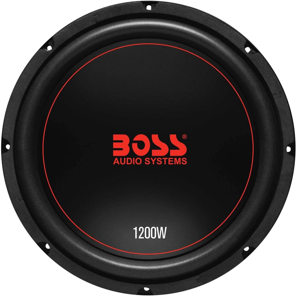 12" 1200W Dual Voice Coil 4 Ohm Car Audio Subwoofer (2 Pack) H77309