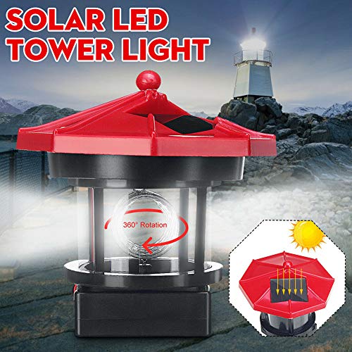 Black Rotatable Waterproof Solar Lights J6257