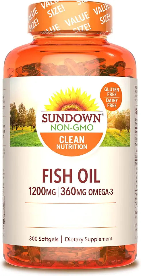 1200 mg Omega 3 Softgels F15260