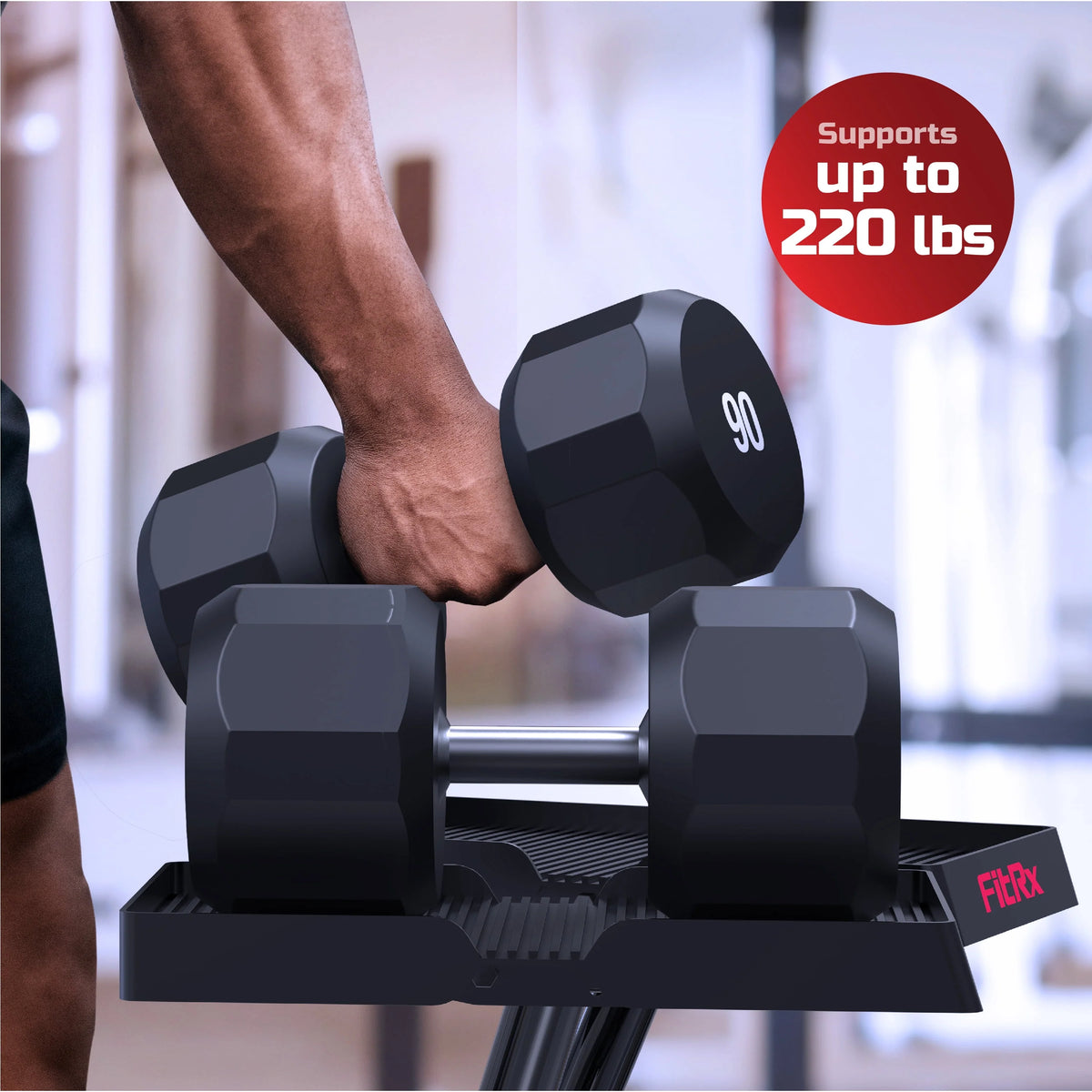 Dumbbell and Kettlebell Weight Rack Stand Q5705