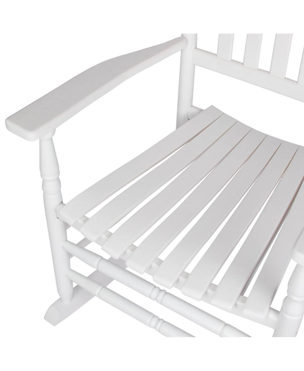 White Porch Rocker O4196