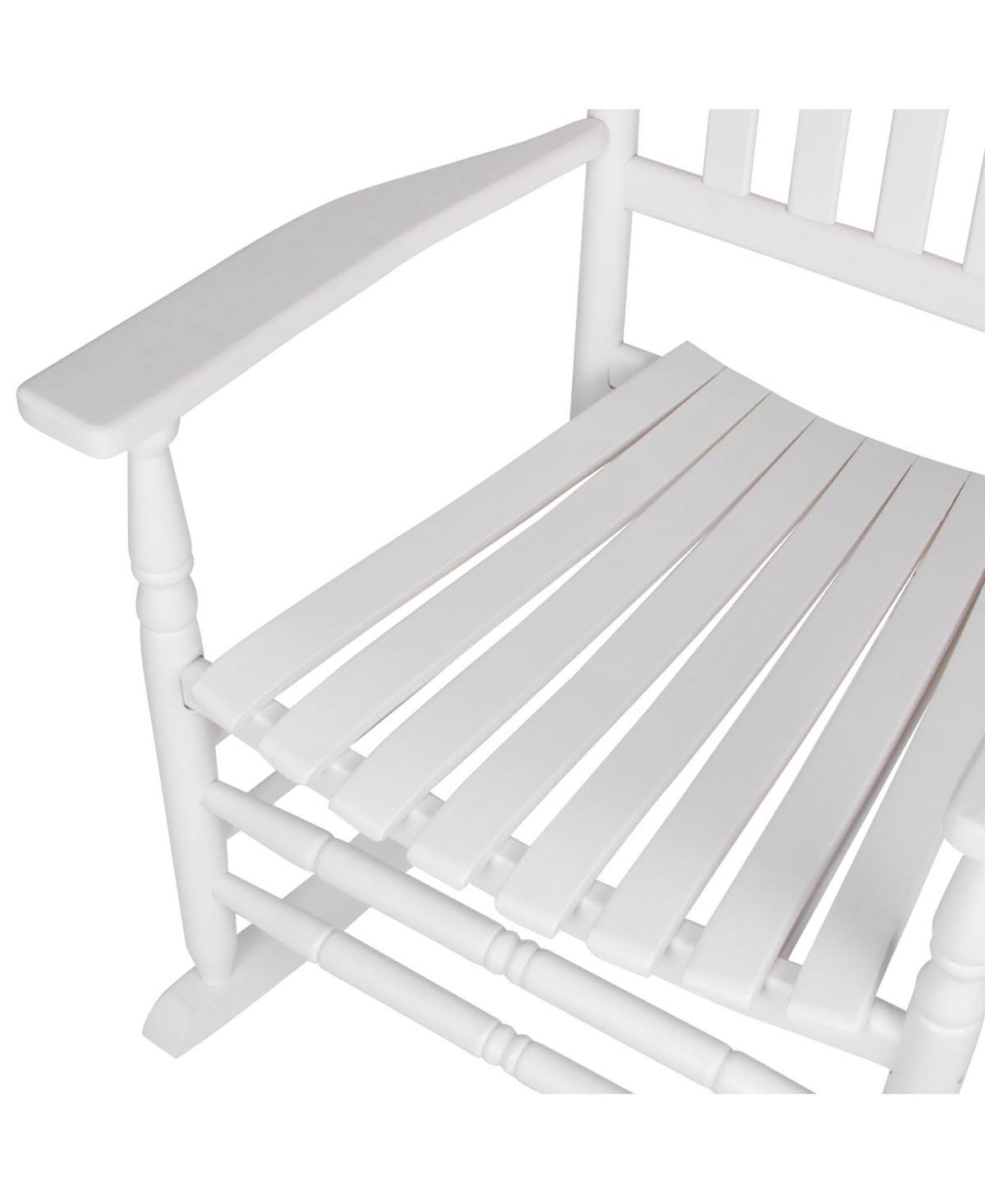 White Porch Rocker O4196